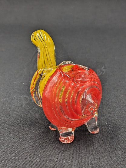3" Elephant Glass Bowl Pipe 30