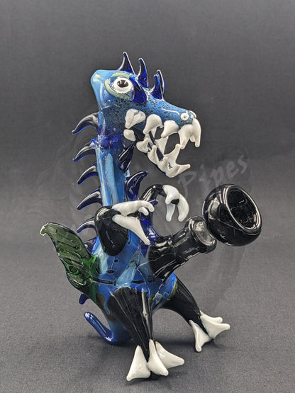 6.5" Glass Water Pipe Bong Monster Collection 05