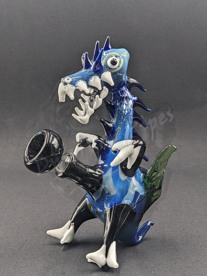 6.5" Glass Water Pipe Bong Monster Collection 05