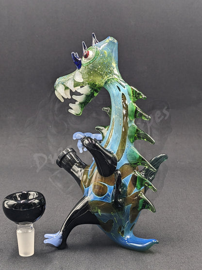 6.5" Glass Water Pipe Bong Monster Collection 10