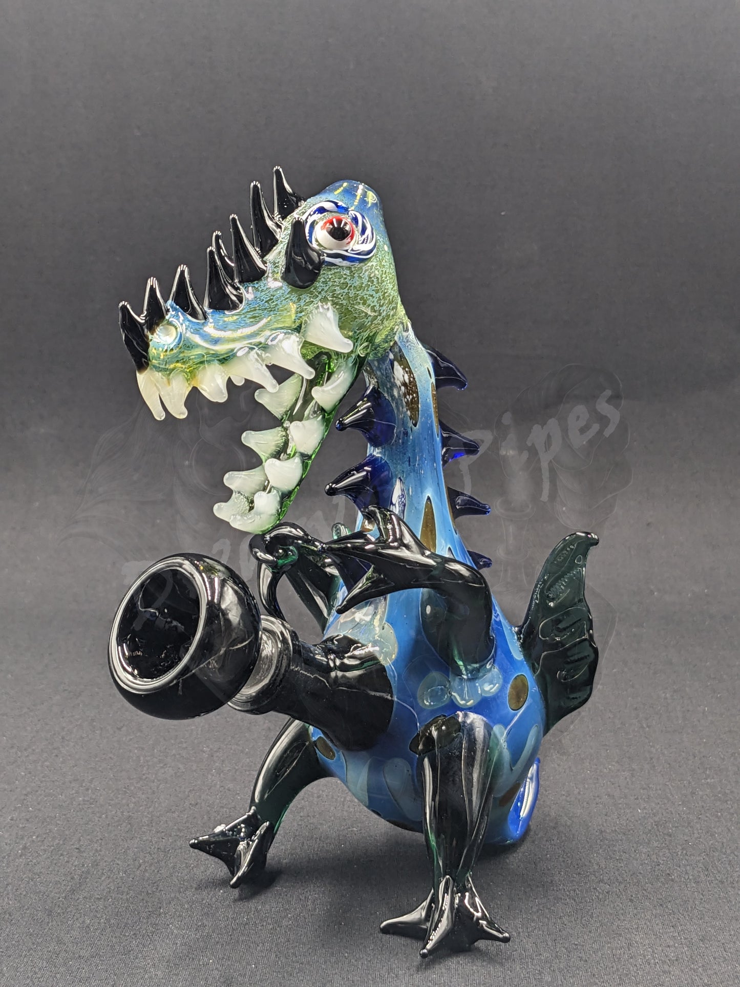 6.5" Glass Water Pipe Bong Monster Collection 11