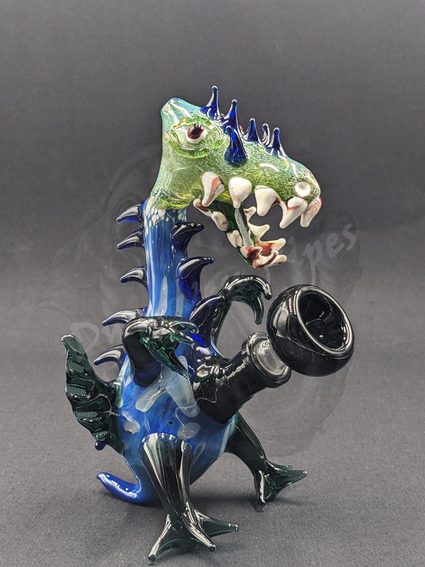 6.5" Glass Water Pipe Bong Monster Collection 13