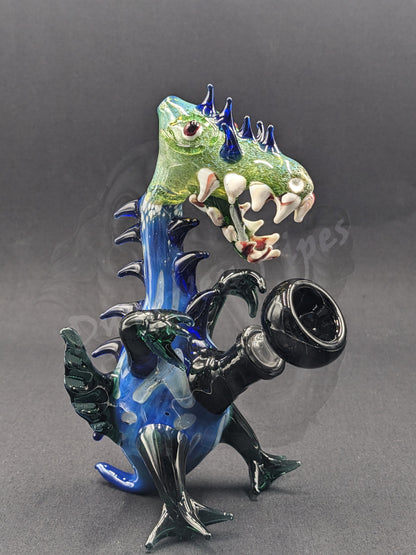 6.5" Glass Water Pipe Bong Monster Collection 13