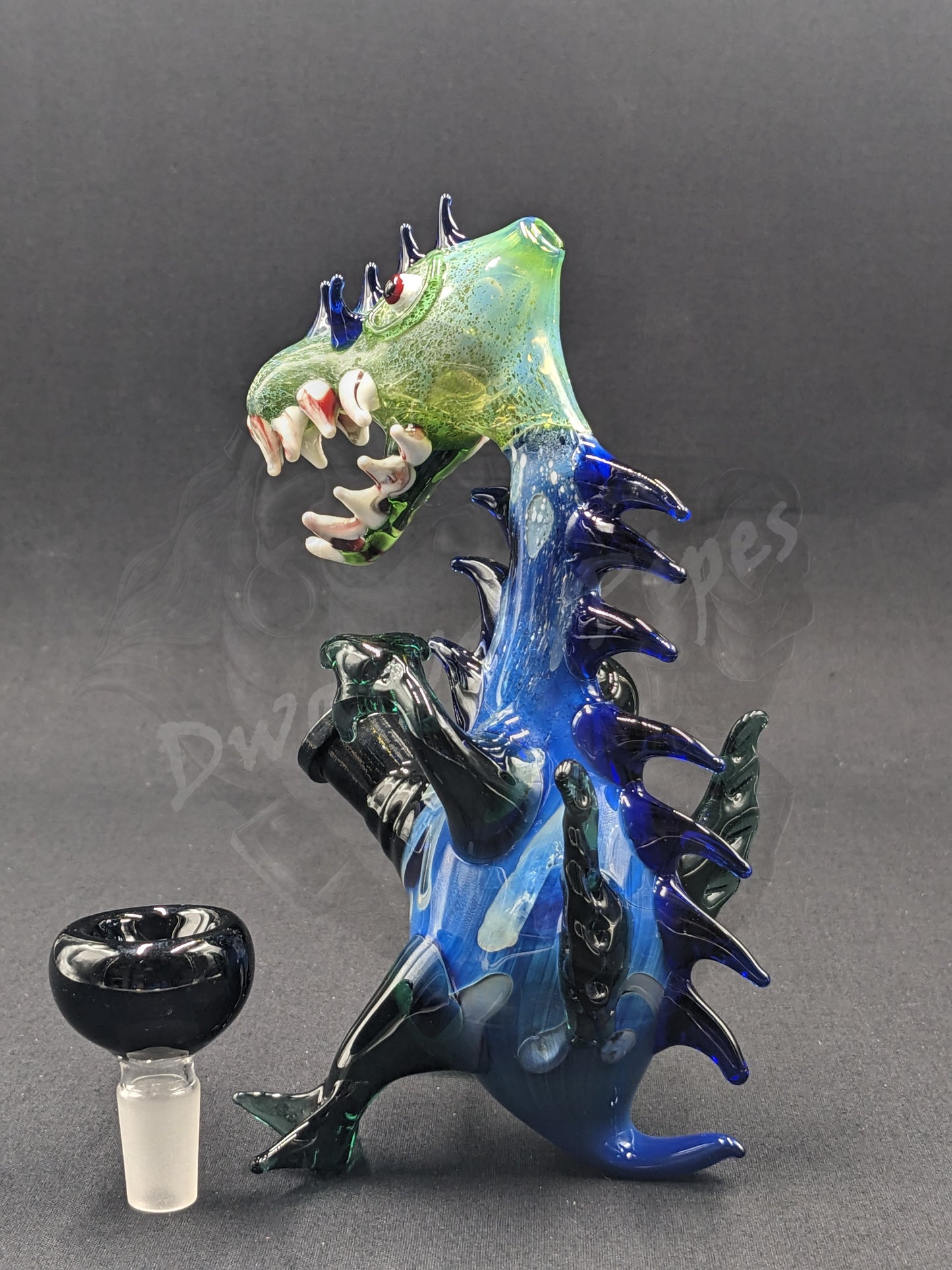 6.5" Glass Water Pipe Bong Monster Collection 13
