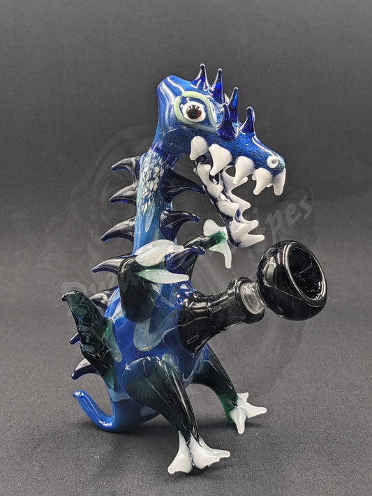 6.5" Glass Water Pipe Bong Monster Collection 17