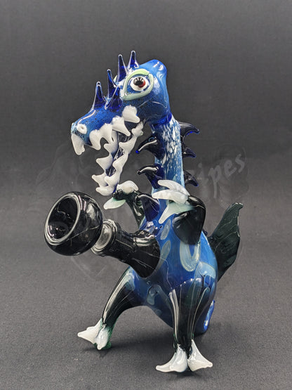 6.5" Glass Water Pipe Bong Monster Collection 17