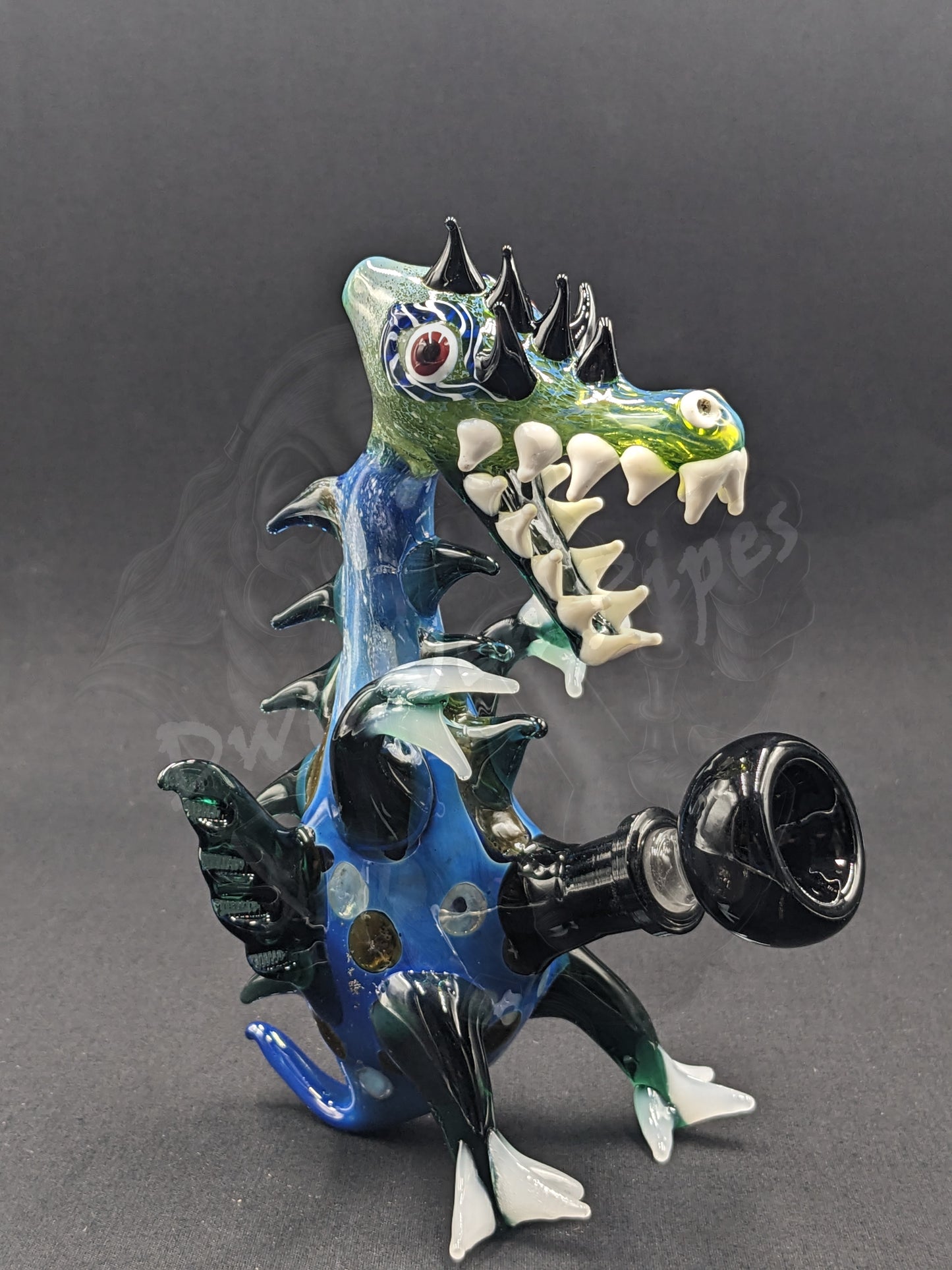 6.5" Glass Water Pipe Bong Monster Collection 26