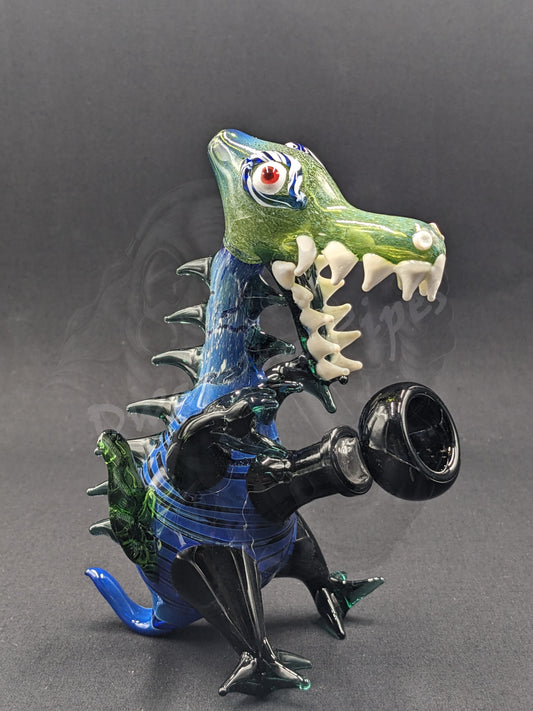 6.5" Glass Water Pipe Bong Monster Collection 27