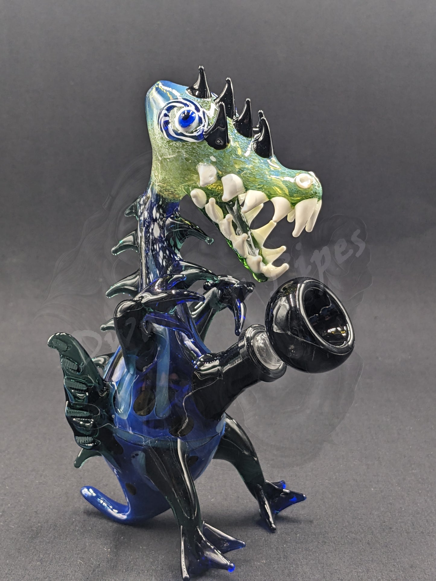 6.5" Glass Water Pipe Bong Monster Collection 28