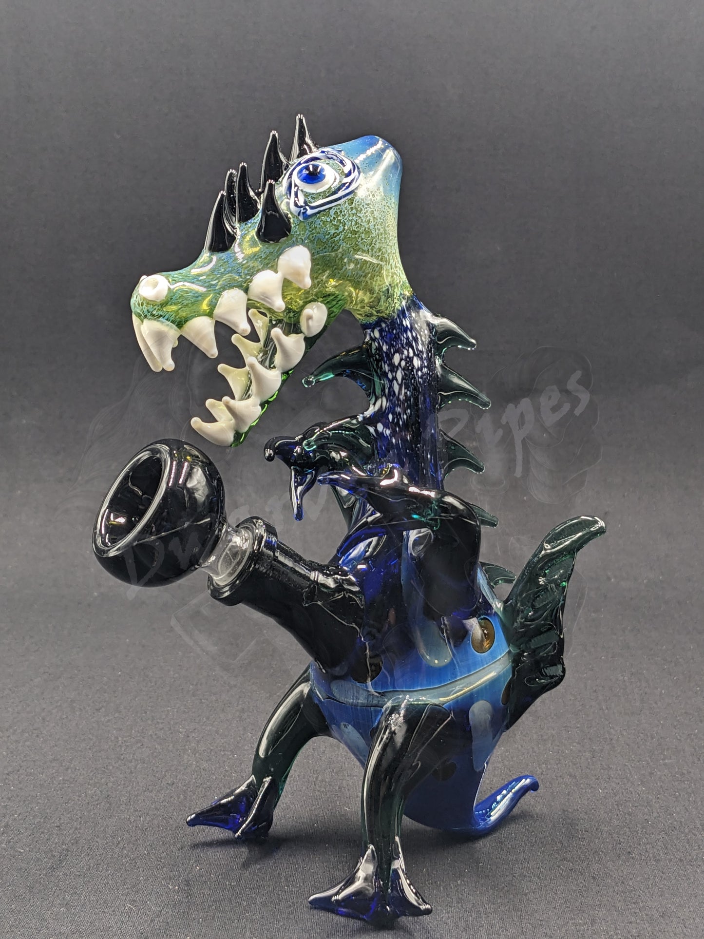 6.5" Glass Water Pipe Bong Monster Collection 28