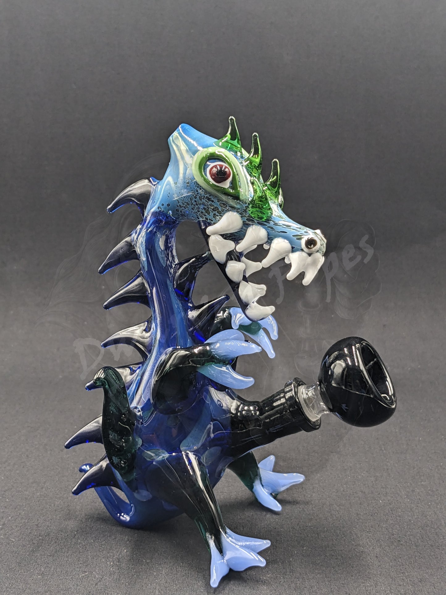 6.5" Glass Water Pipe Bong Monster Collection 29