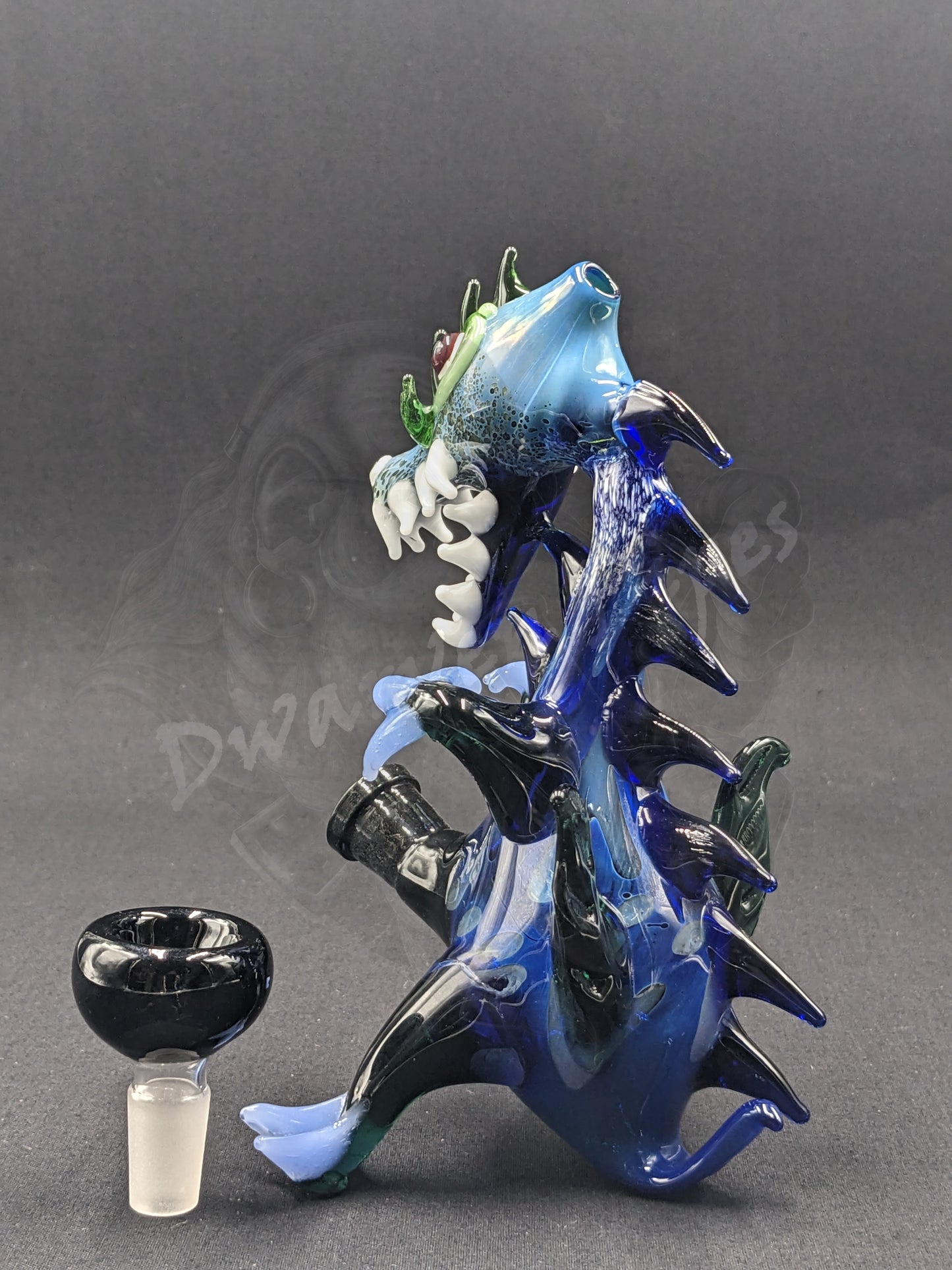 6.5" Glass Water Pipe Bong Monster Collection 29
