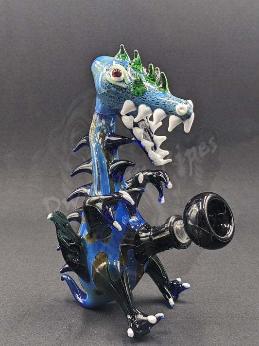 6.5" Glass Water Pipe Bong Monster Collection 31