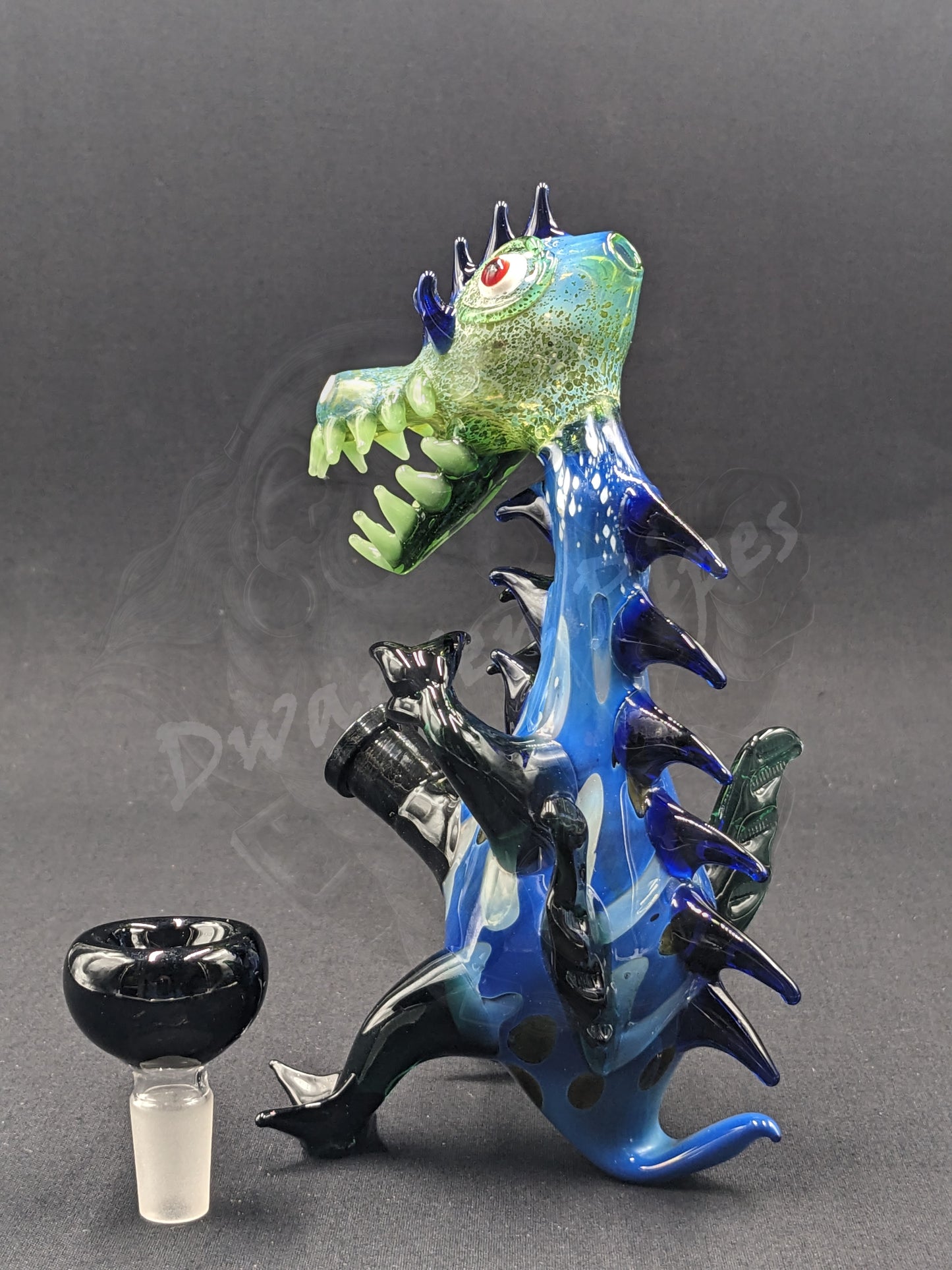 6.5" Glass Water Pipe Bong Monster Collection 33