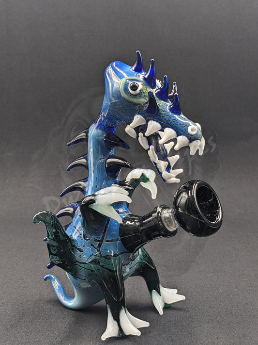 6.5" Glass Water Pipe Bong Monster Collection 34