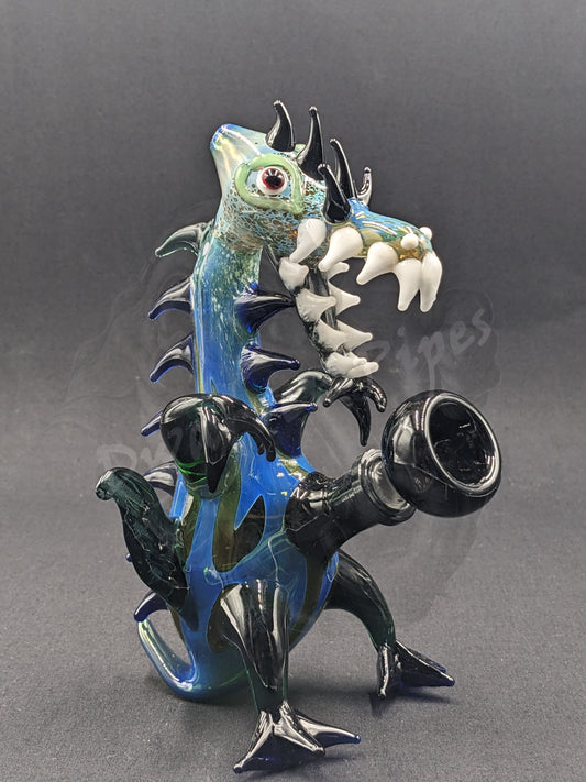 6.5" Glass Water Pipe Bong Monster Collection 35