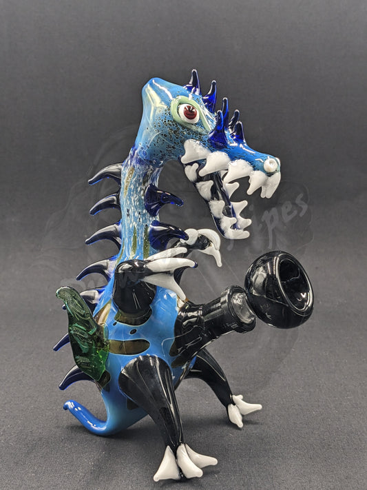 6.5" Glass Water Pipe Bong Monster Collection 36