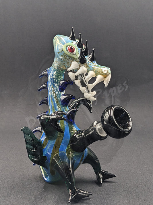 6.5" Glass Water Pipe Bong Monster Collection 37