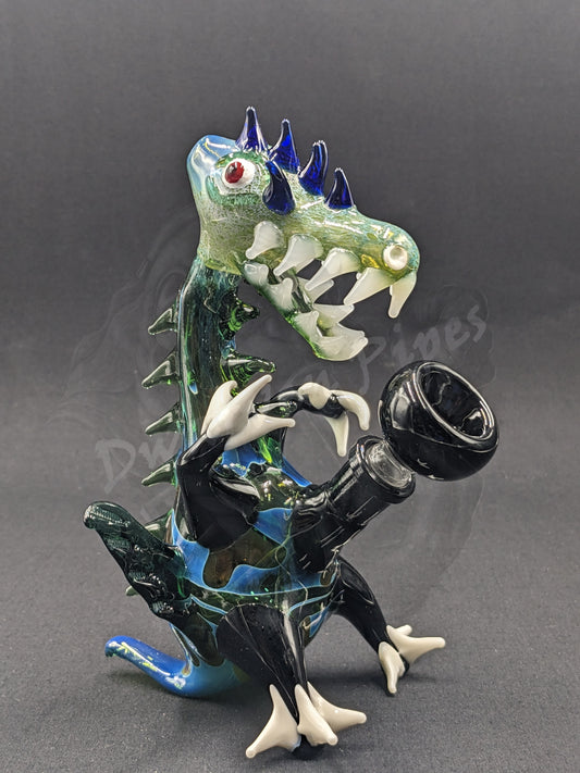 6.5" Glass Water Pipe Bong Monster Collection 40