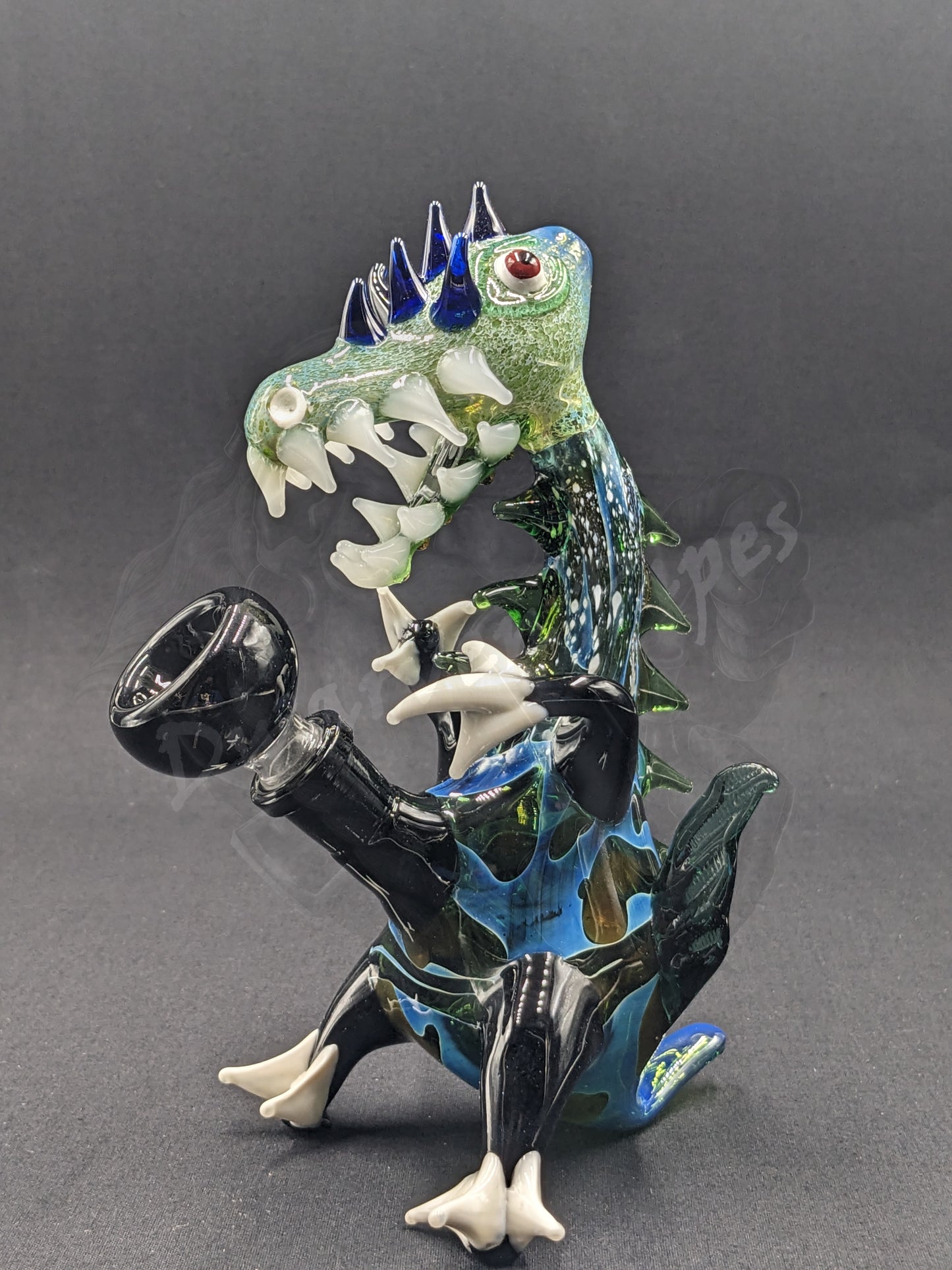 6.5" Glass Water Pipe Bong Monster Collection 40
