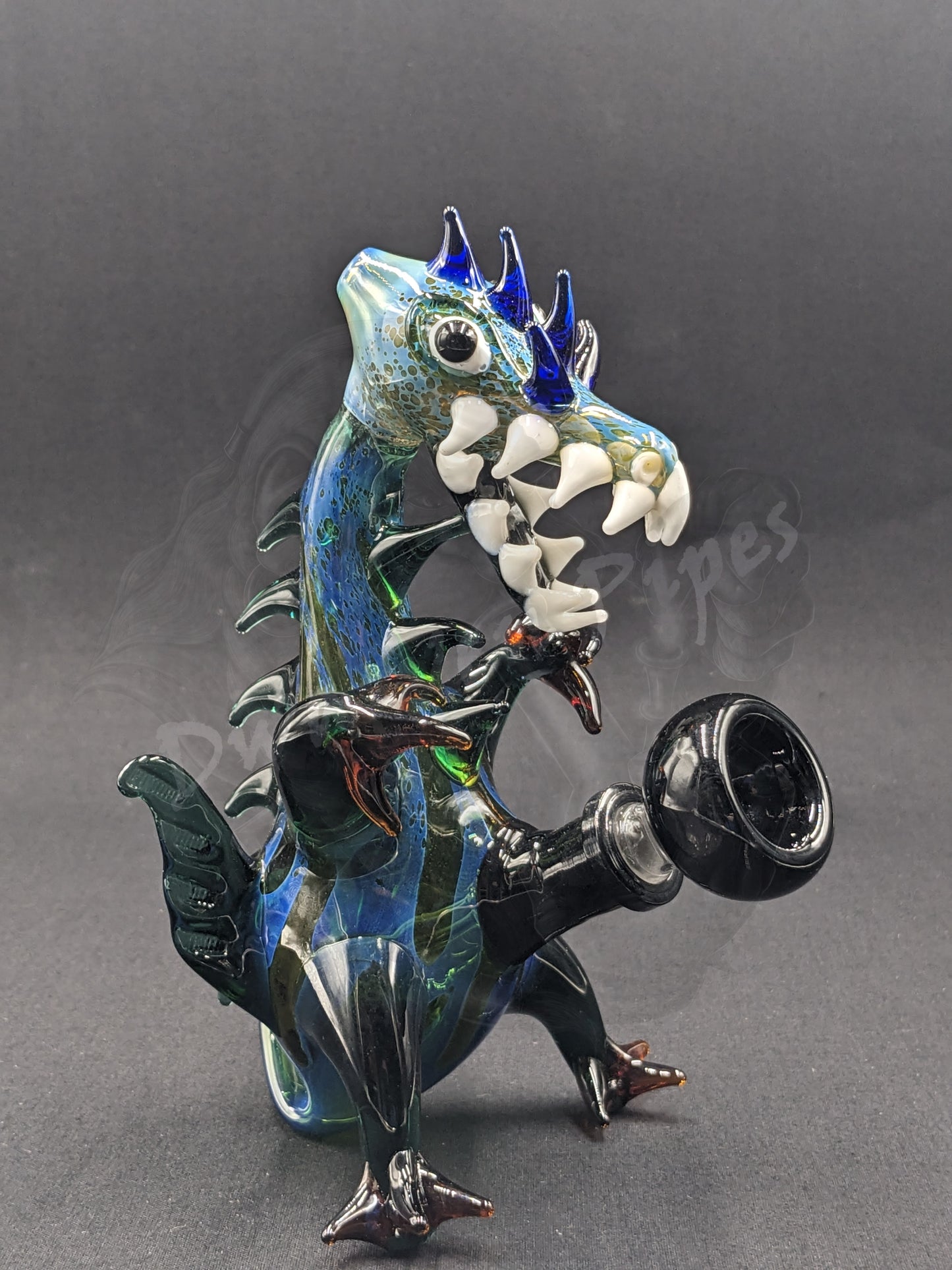 6.5" Glass Water Pipe Bong Monster Collection 42