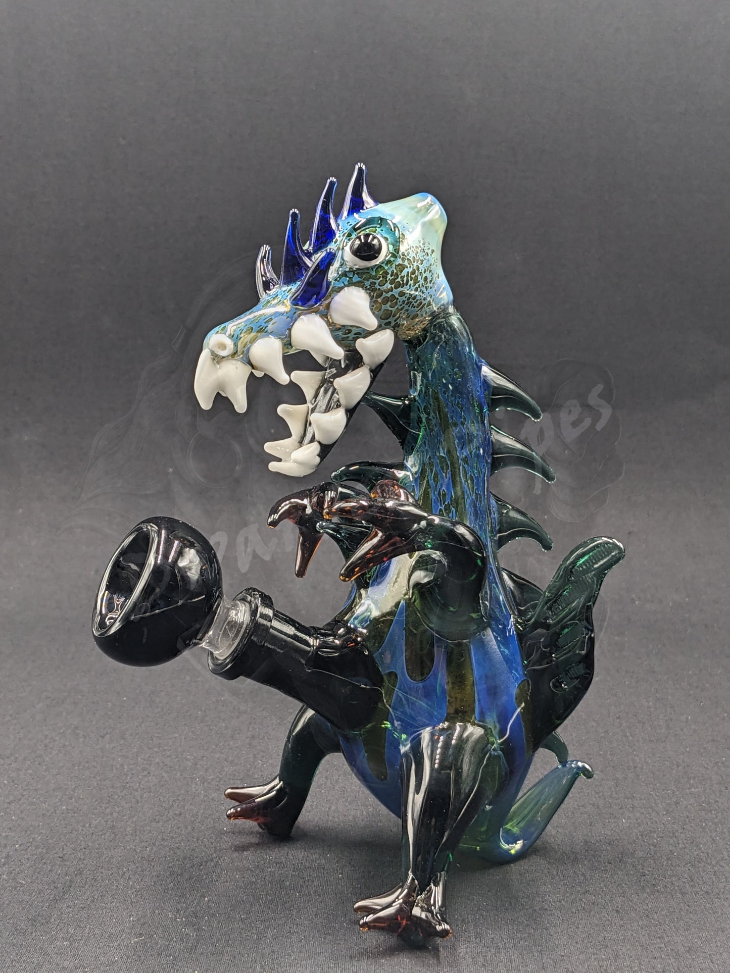 6.5" Glass Water Pipe Bong Monster Collection 42