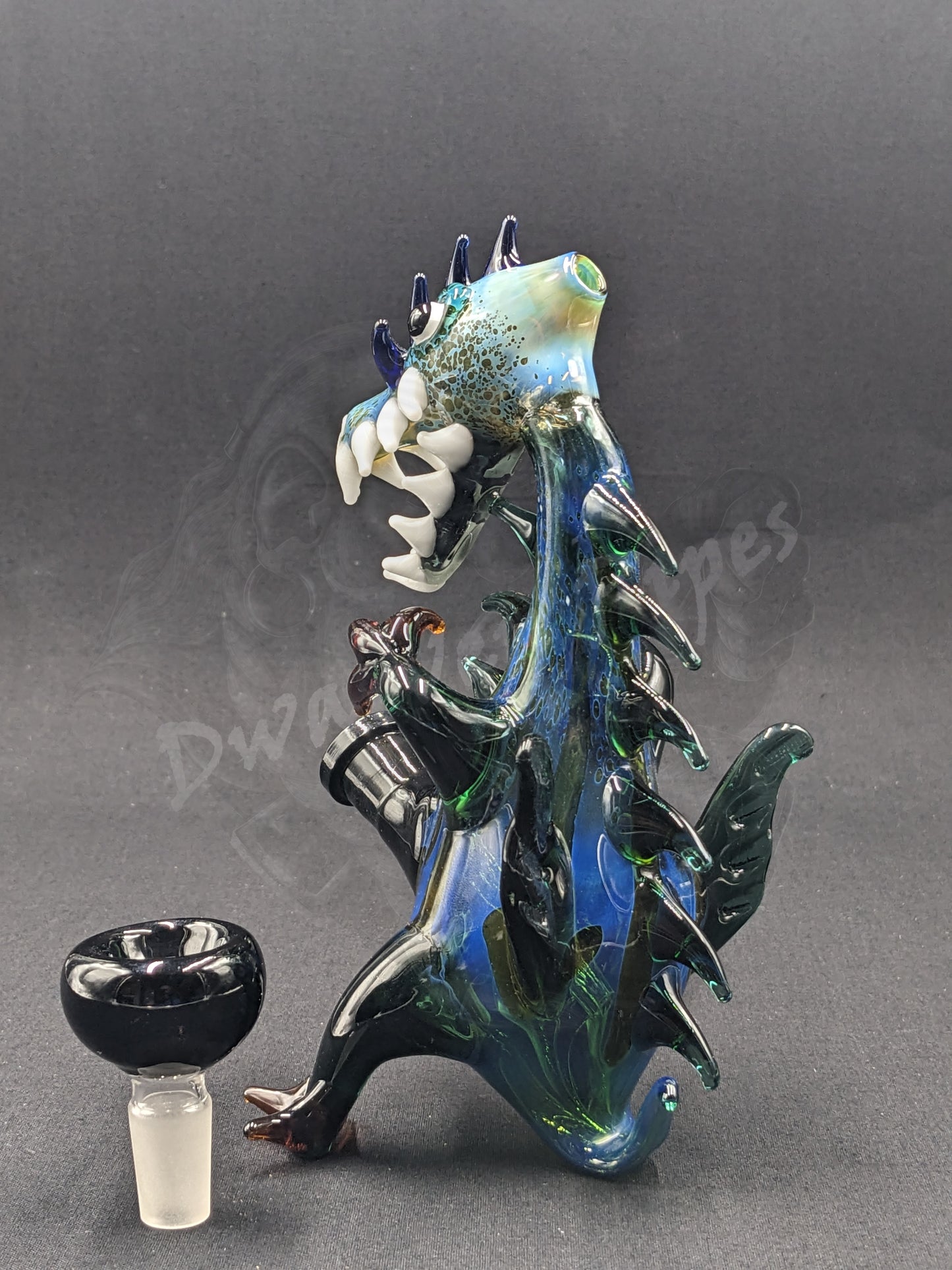 6.5" Glass Water Pipe Bong Monster Collection 42