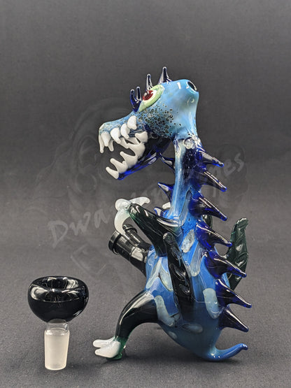 6.5" Glass Water Pipe Bong Monster Collection 46