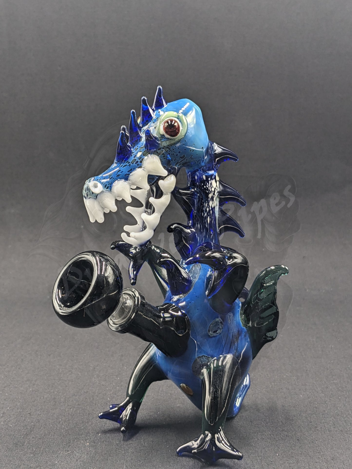 6.5" Glass Water Pipe Bong Monster Collection 47
