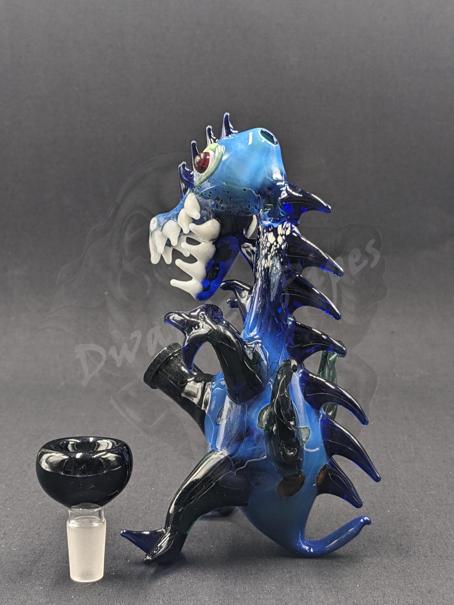6.5" Glass Water Pipe Bong Monster Collection 47