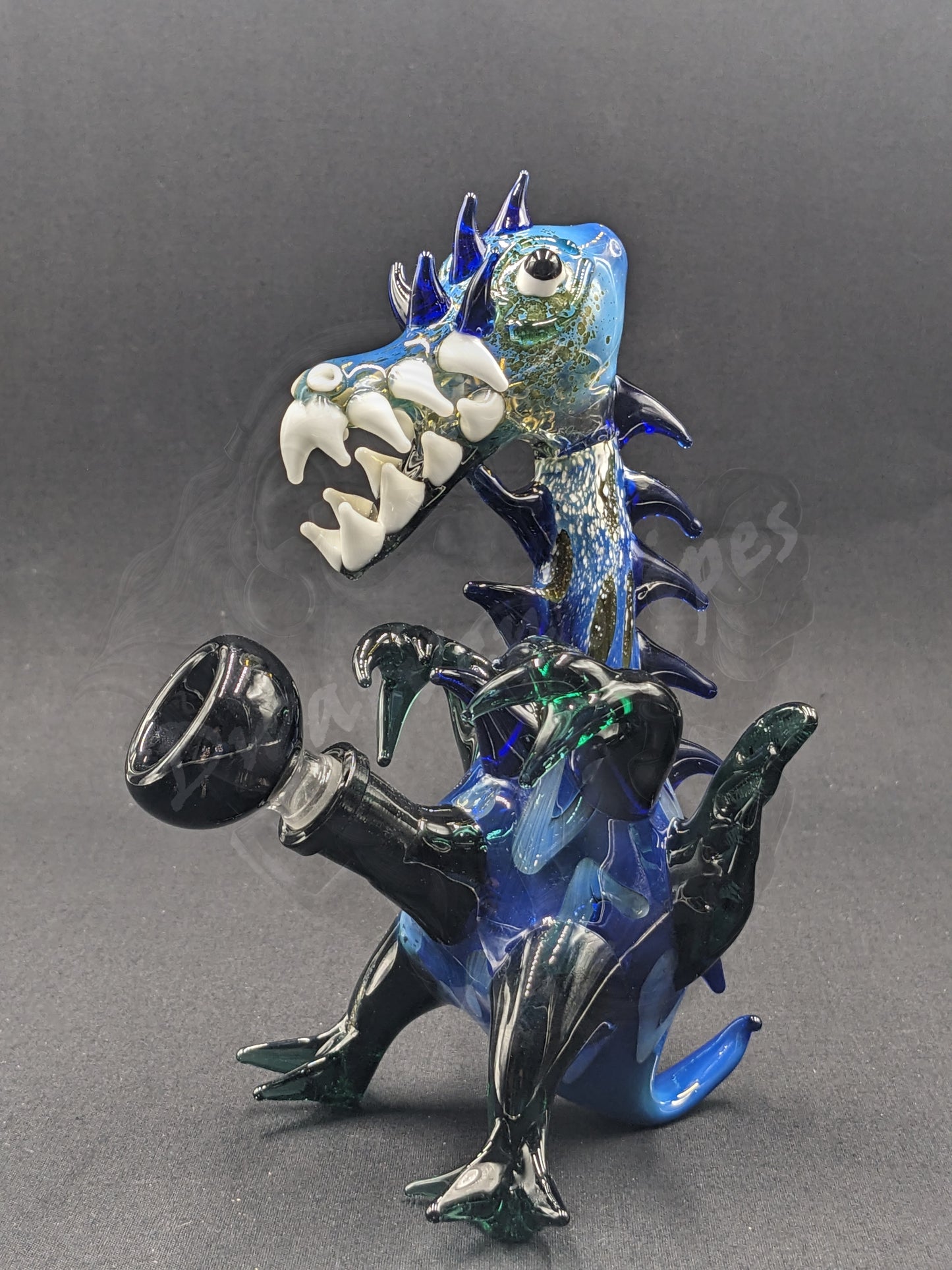 6.5" Glass Water Pipe Bong Monster Collection 48