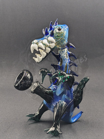 6.5" Glass Water Pipe Bong Monster Collection 48