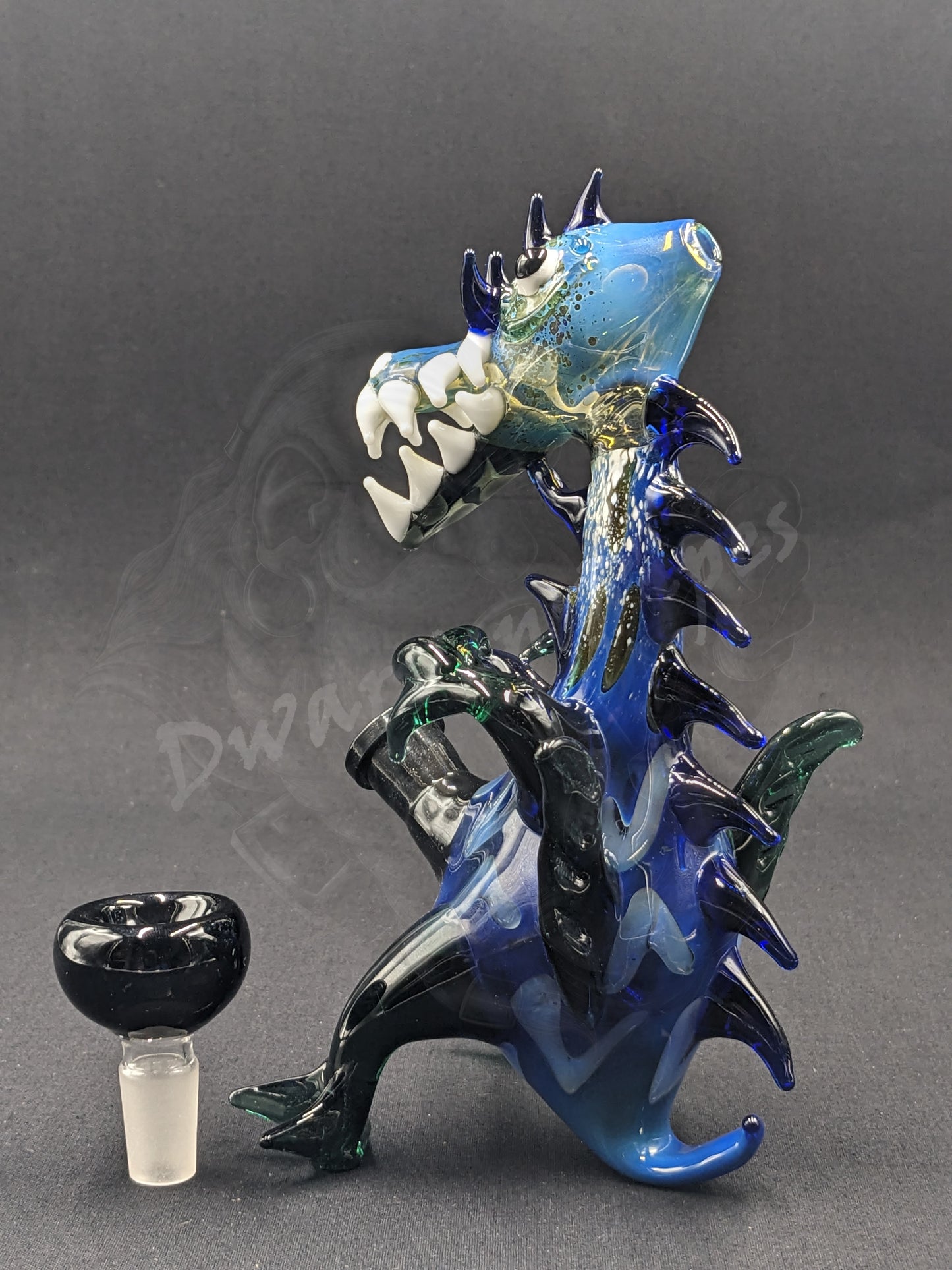 6.5" Glass Water Pipe Bong Monster Collection 48