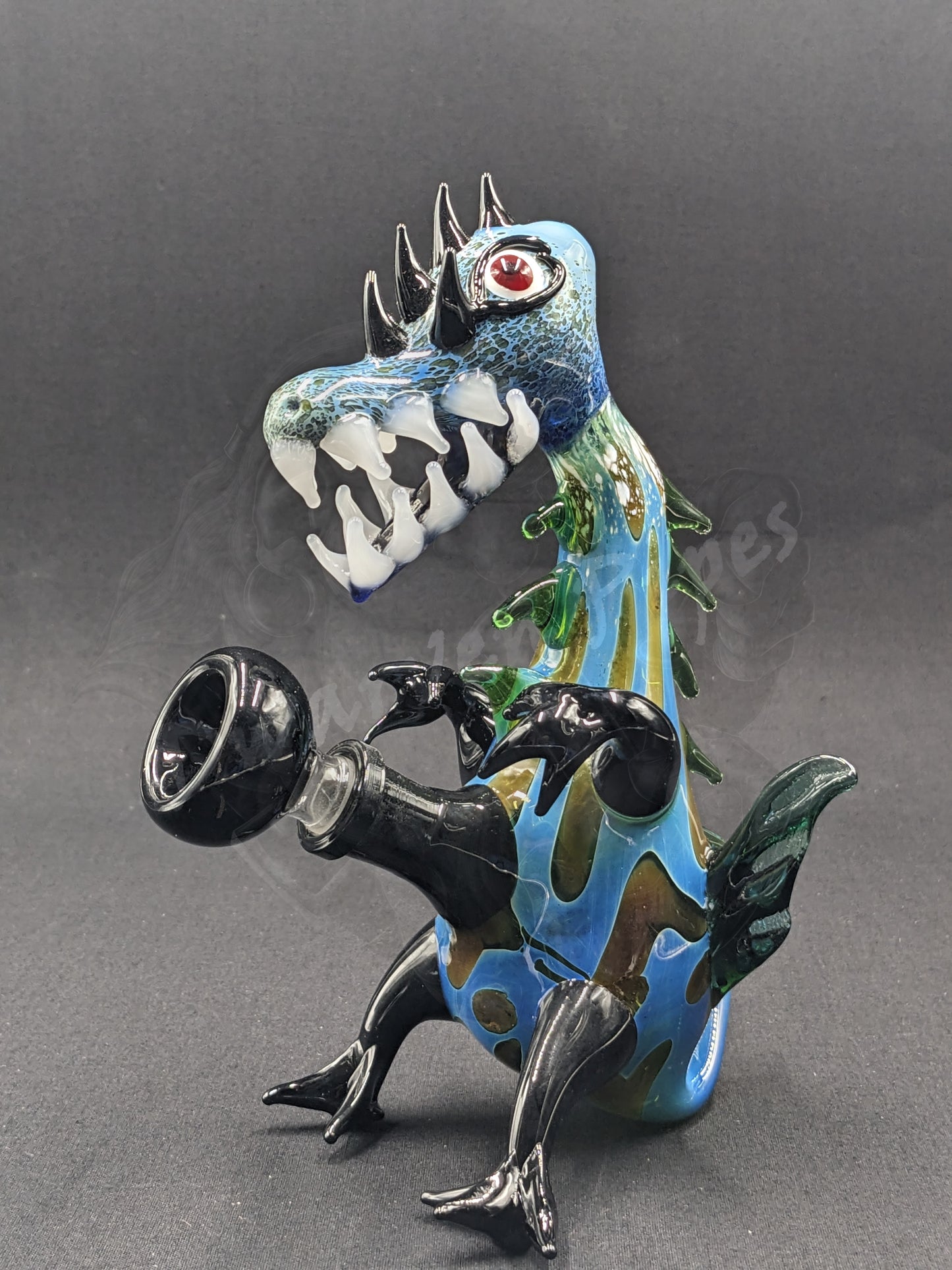 6.5" Glass Water Pipe Bong Monster Collection 52