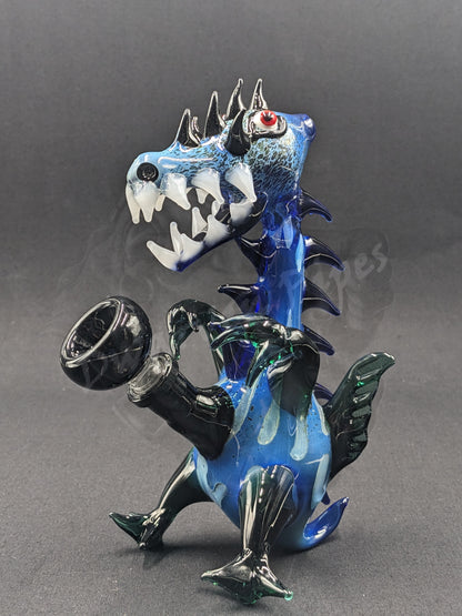 6.5" Glass Water Pipe Bong Monster Collection 54